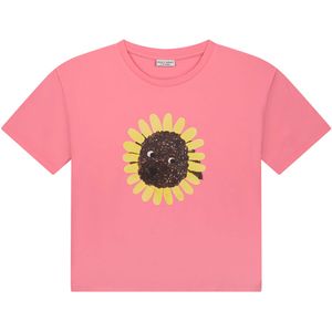 Daily Brat T-Shirt roze (Maat: 116) - Fotoprint - Halslijn: Ronde hals,