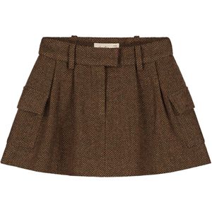 Charlie Petite Meisjes rok bruin (Maat: 116)