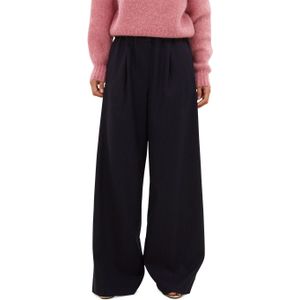 by-bar benji pinstripe pants dames broek blauw (Maat: L)