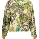 Geisha - Top - Groen - Bloemenprint