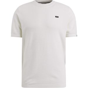 Vanguard T-shirt wit (Maat: M) - Effen - Halslijn: Ronde hals,