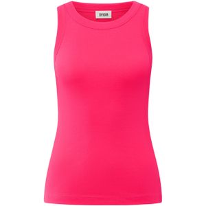 Drykorn Top roze (Maat: XS) - Effen - Halslijn: Ronde hals,