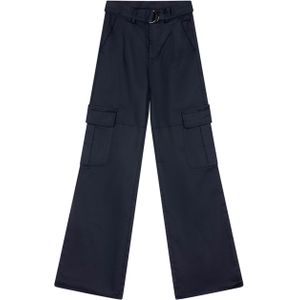 Indian Blue Jeans Wide Cargo broek blauw (Maat: 134)