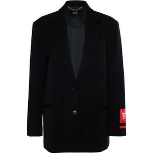 Alix The Label Dames blazer zwart (Maat: L) - Effen