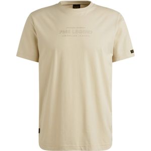 Short sleeve r-neck cotton elastan