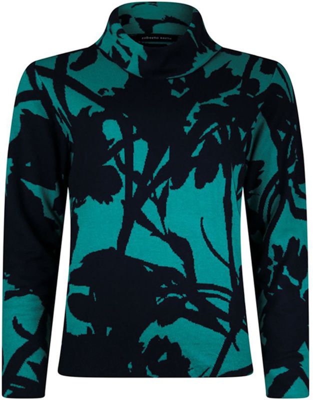 Roberto Sarto - 531145-P1420 - Trui - Bloemenpatroon - Dames