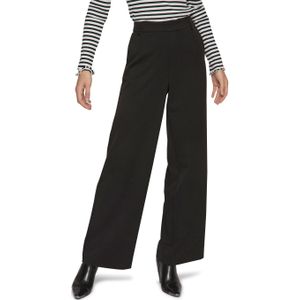 VILA High Waist Wide Leg Broek VIVARONE Zwart