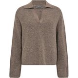 MOS MOSH - Model 'Aidy' - Gebreide Pullover - Wolmix - Polokraag