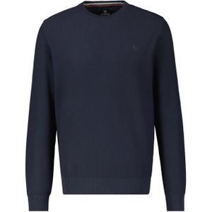 Lerros Trui blauw (Maat: 2XL) - Effen - Halslijn: Ronde hals,