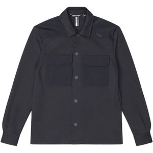 Antony Morato Jongens overhemd lange mouw blauw (Maat: 140) - Effen