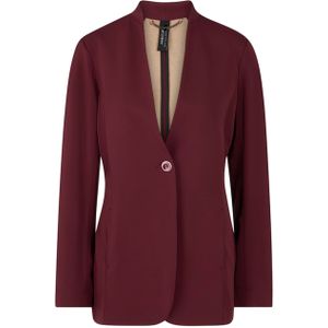 Marc Cain Blazer bordeaux (Maat: 46) - Effen