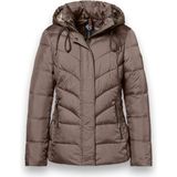 District - MONTANA - Damesjas - Dark Taupe - Kort Model Stepjack