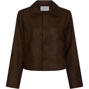 Neo Noir - Nilo - Leren Jas - Donkerbruin