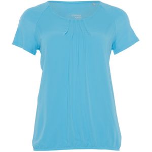 Sommermann T-shirt blauw (Maat: 46) - Effen - Halslijn: Ronde hals,