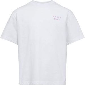 Sofie Schnoor T-Shirt wit (Maat: 176) - Fotoprint - Halslijn: Ronde hals,