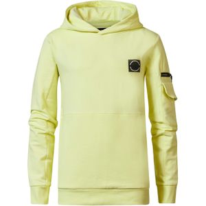 Petrol Sweater geel (Maat: 176) - Effen - Halslijn: Capuchon,