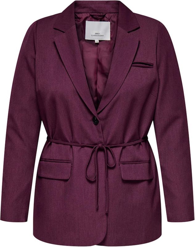 Carhattie - Blazer - Regular Fit - Omkeerbare Hals - Knoopsluiting - Voorzakken