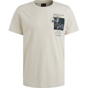 PME Legend - T-shirt - Grijs - Katoen