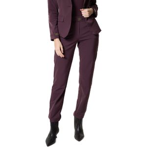&Co Woman - POLA TRAVEL - Dames Broek - Paars