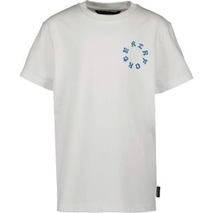 Airforce T-shirt wit (Maat: 176) - Tekst - Halslijn: Ronde hals,