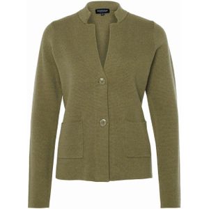 Bloomings Dames blazer groen (Maat: S) - Effen