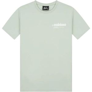 Malelions T-shirt groen (Maat: 128) - Tekst - Halslijn: Ronde hals,