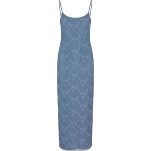 Envii Jurk blauw (Maat: L) - Halslijn: Ronde hals,
