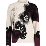 Betty Barclay Dames trui beige (Maat: 36) - Halslijn: Opstaande kraag,