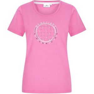 HV Society T-shirt roze (Maat: 40) - Fotoprint - Halslijn: Ronde hals,