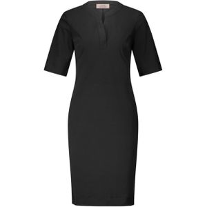 Studio Anneloes Dames jurk zwart (Maat: XXS) - Effen - Halslijn: V-hals,