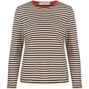 Bianca Longsleeve beige (Maat: 36) - Halslijn: Ronde hals,
