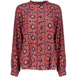 Geisha - Blouse Print - Rood - XS