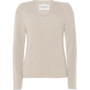 Marc O’Polo Trui beige (Maat: XS) - Effen - Halslijn: V-hals,