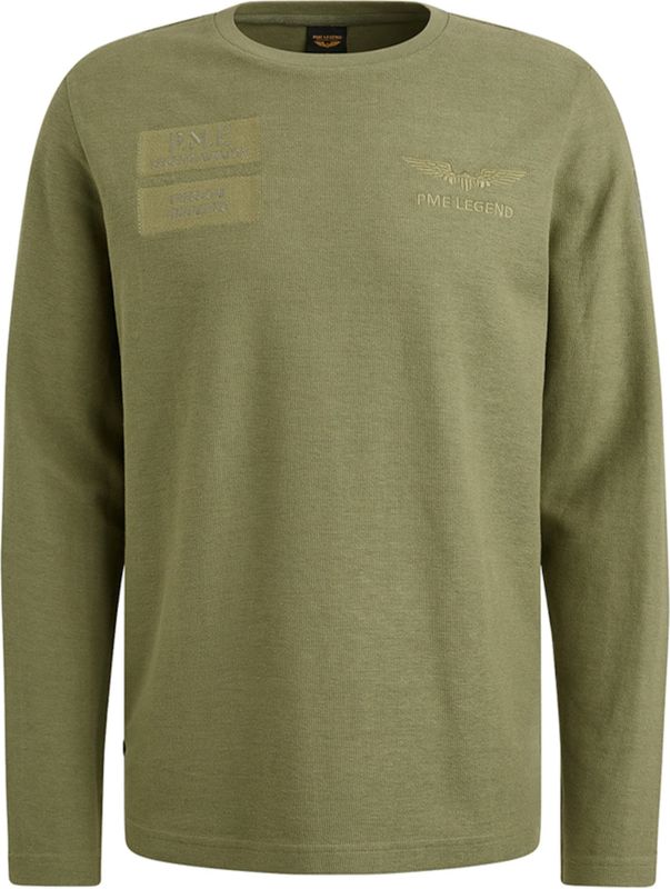 PME Legend - Longsleeve - Groen - Ronde Hals