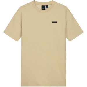NIK & NIK T-shirt bruin (Maat: 164) - Effen - Halslijn: Ronde hals,