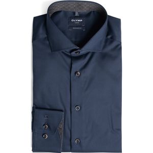 OLYMP - Modern Fit - Zakelijk Overhemd - Puur Katoen - Kentkraag