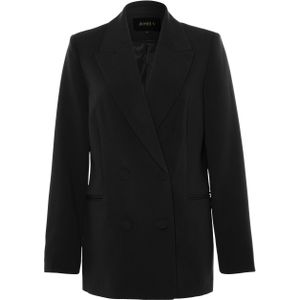 Josh V Blazer zwart (Maat: XL) - Effen