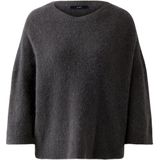 Oui - Relaxed Fit Pullover - Gebreide Look - Damespullover - Met Alpaca