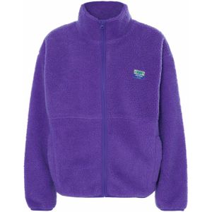 American Vintage Dames vest paars (Maat: M-L) - Effen - Halslijn: Opstaande kraag,