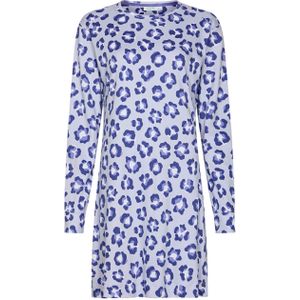 Rebelle - Leopard Lilac - Nachthemd - Lichtpaars - Katoen