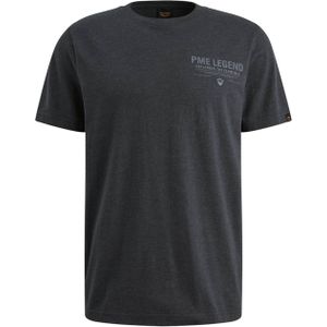 PME Legend T-shirt grijs (Maat: S) - Effen - Halslijn: Ronde hals,
