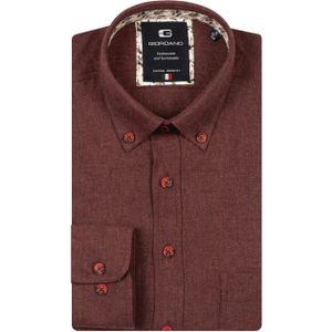 Giordano - Overhemd - Rood - Melange