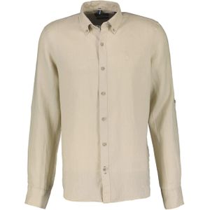 Lerros Overhemd lange mouw beige (Maat: XL) - Effen