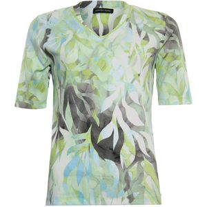 Roberto Sarto T-shirt groen (Maat: 44) - Halslijn: V-hals,