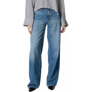 Drykorn Flung dames broek blauw (Maat: 29-34)