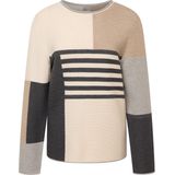 Rabe - Trui - Licht Bruin - Allover Print