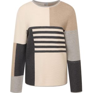 Rabe - Trui - Licht Bruin - Allover Print