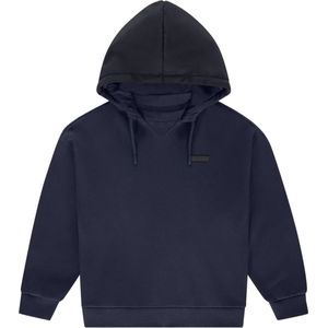 NIK & NIK Hoodie blauw (Maat: 164) - Effen - Halslijn: Capuchon,