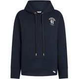 Penn & Ink N.Y. - Sweater - Blauw - Capuchon