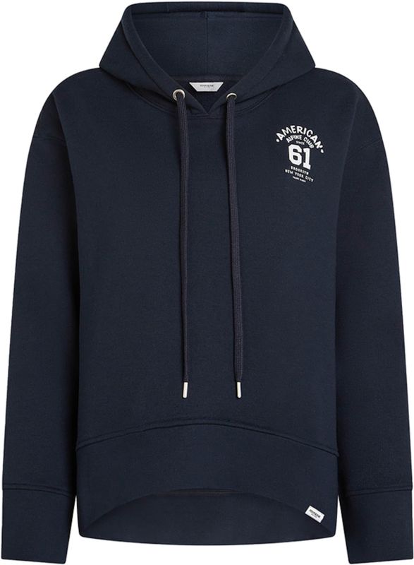 Penn & Ink N.Y. - Sweater - Blauw - Capuchon